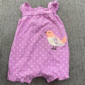 Carters baby onesie. Size 6M.